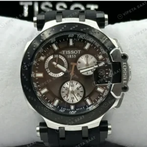 Tissot T-Race Kahve Kronograf Kauçuk Super Clone ETA Saat kırp kapak