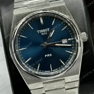 Tissot PRX Gümüş Çelik Arka Kapak Düz Super Clone ETA Saat kırp kapak