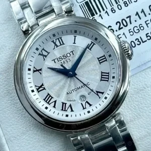 Tissot PR 100 Beyaz Kronograf Çelik Super Clone ETA Saat kırp kapak