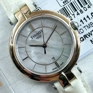 Tissot Lady Sedef Çift Renk Kauçuk Super Clone ETA Saat kırp kapak