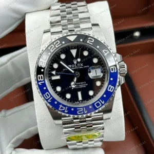 Rolex GMT-Master II 126710BLNR Batgirl Clean Factory Super Jubilee Super Clone ETA Saat kapak