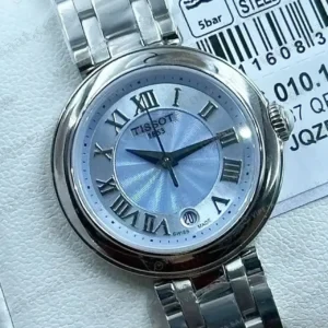 Tissot Lady Beyaz Elmas Taşlı Çelik Super Clone ETA Saat kırp kapak