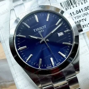 Tissot Gentleman Mavi Kadran Çelik Super Clone ETA Saat TIS0149 Saat kırp kapak