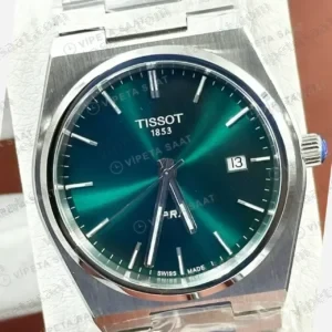 Tissot PRX Yeşil Kadran Çelik Saf Super Clone ETA Saat kırp kapak