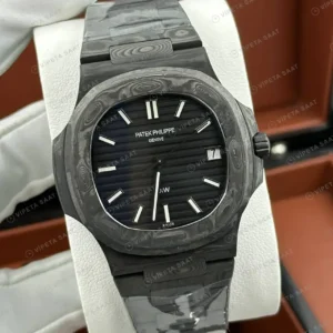Patek Philippe 40 mm Nautilus Çelik Kasa Arka Kapak Super Clone ETA Saat kırp kapak