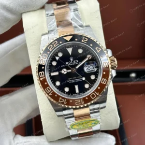 Rolex GMT-Master II 126711CHNR Root Beer Jubilee Super Clone ETA Saat kapak