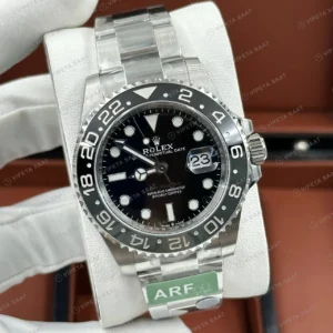 Rolex GMT-Master II 116710LN Siyah Cerachrom Clean 3285 Oyster Super Clone ETA Saat kapak