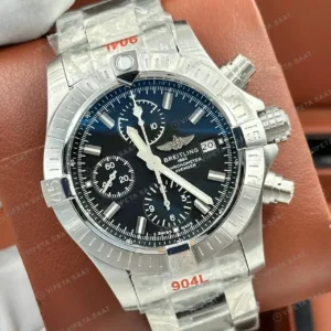 Breitling Chronomat B01 42 mm Çelik Yan Görsel AB0134101B1A1 Super Clone ETA Saat kırp kapak