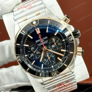 Breitling Superocean Heritage B01 42 mm Siyah Kronograf Çelik Gece AB0156161B1S1 Super Clone ETA Saat kırp kapak