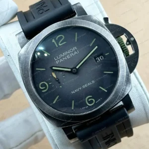 Panerai 44 mm PAM01226 Luminor Marina Yeşil Kadran Doğa 3 Super Clone ETA Saat kırp kapak