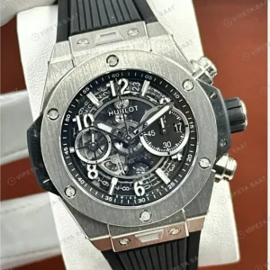 Hublot Big Bang Unico Titanyum Skeleton Kronograf Gündüz Super Clone ETA Saat kırp kapak