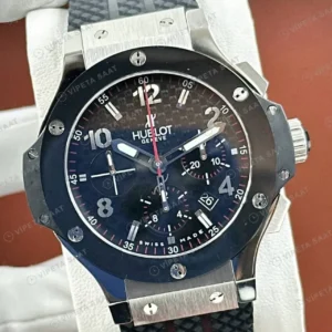 Hublot Big Bang Siyah Seramik Kronograf Gündüz Super Clone ETA Saat kırp kapak