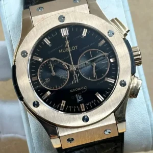 Hublot Spirit of Big Bang Rose Skeleton Kronograf Kauçuk Super Clone ETA Saat kırp kapak
