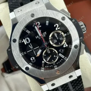 Hublot Big Bang Çelik Seramik Kronograf Gece Super Clone ETA Saat kırp kapak
