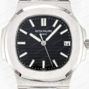 Patek Philippe 42 mm Nautilus 37111g 001 Black Super Clone ETA Saat kırp kapak
