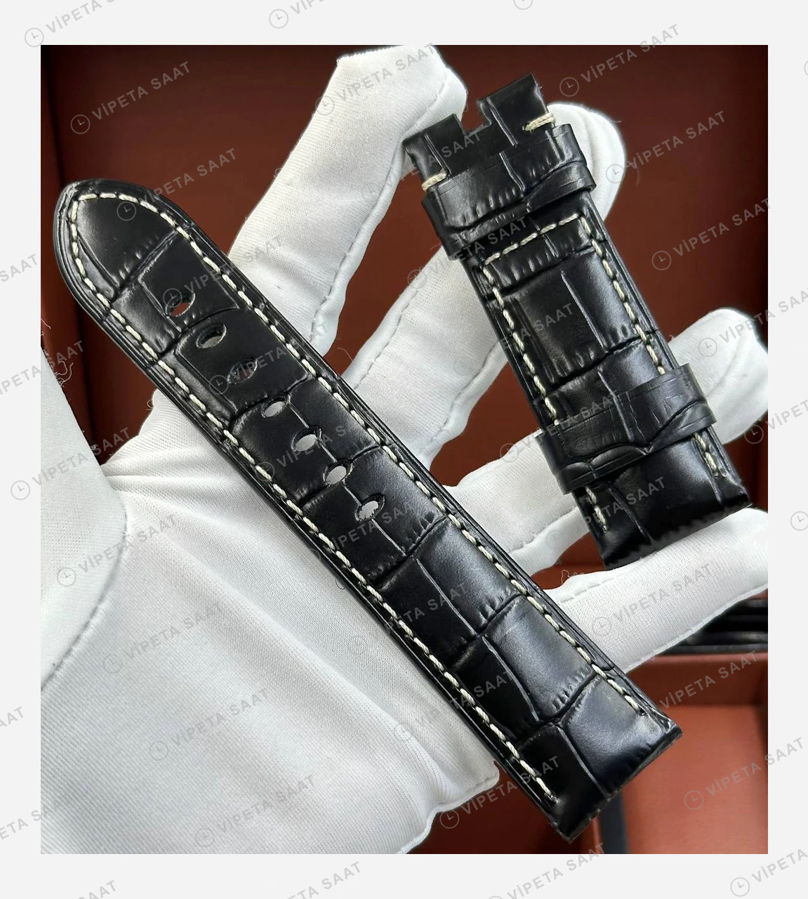Panerai 44 mm PAM01226 Luminor Marina Yeşil Kadran Klasik Super Clone ETA Eta Saat detay 6