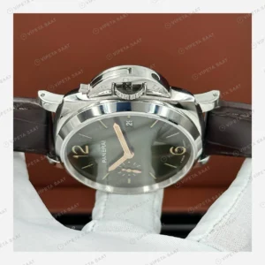 Panerai 44 mm PAM01226 Luminor Yeşil Kadran Super Clone ETA Eta Saat karşıdan görünüm