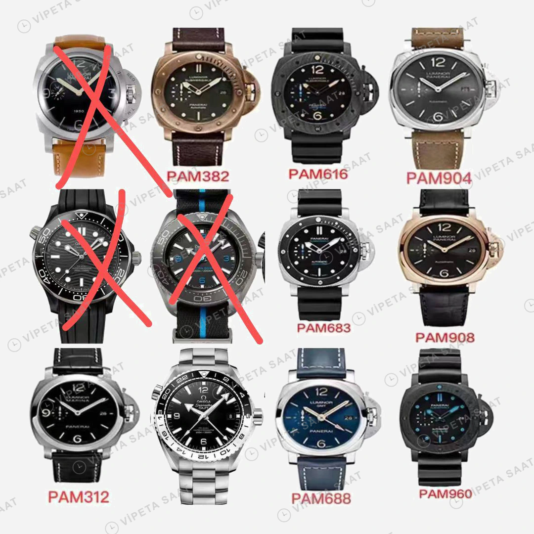 Panerai 44 mm PAM01312 Katalog Görseli Super Clone ETA Eta Saat detay 5