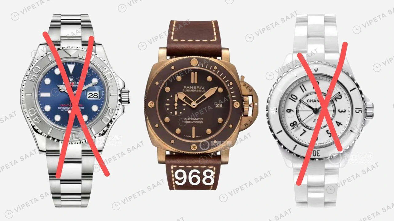 Panerai 44 mm PAM01312 Katalog Görseli Super Clone ETA Eta Saat detay 6