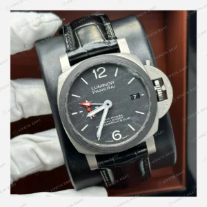 Panerai 44 mm PAM01312 Luminor Gri Kadran Super Clone ETA Eta Saat detay 12