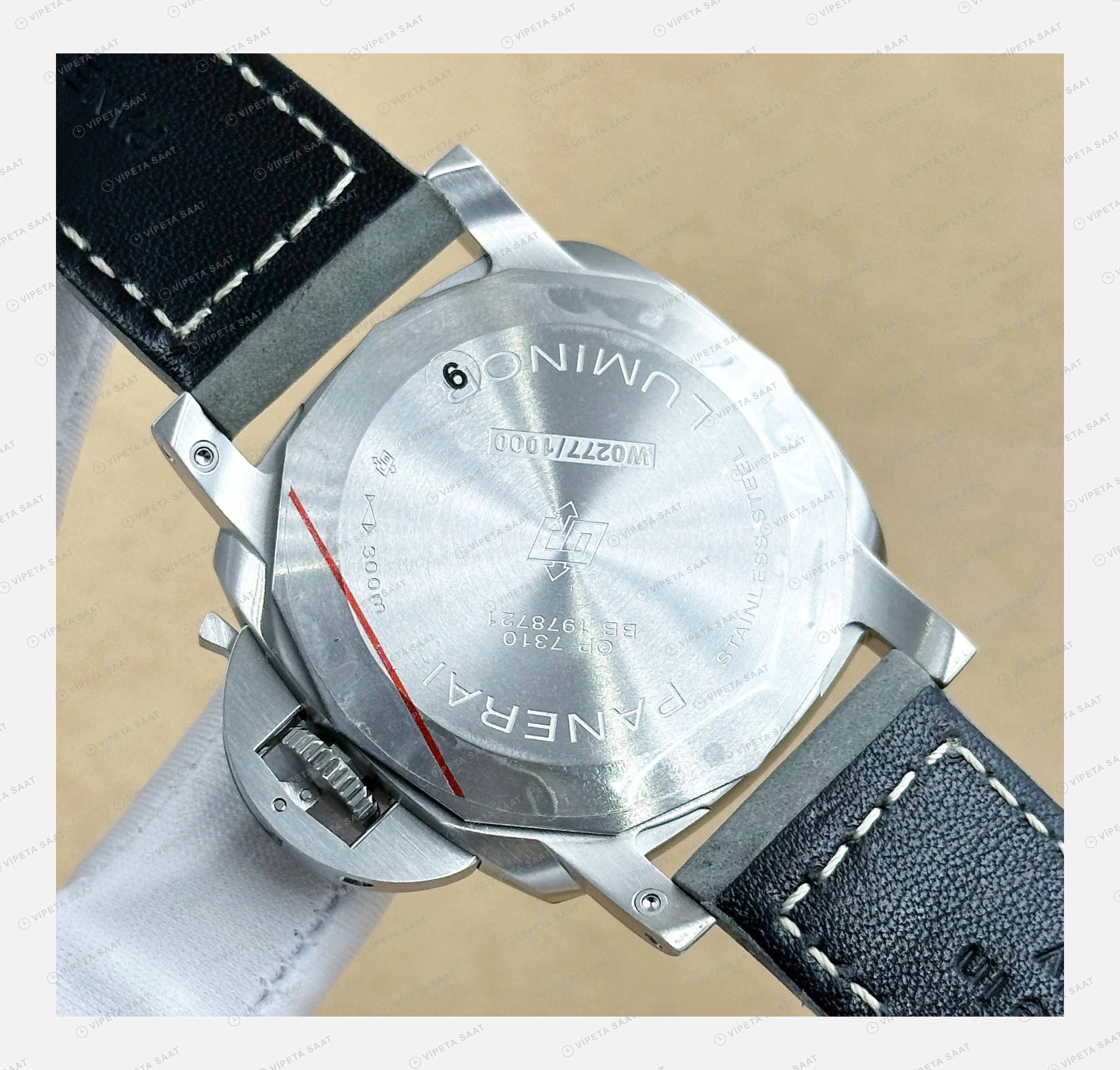 Panerai 44 mm PAM01312 Luminor Marina Kasa Klasik Super Clone ETA Eta Saat detay 5
