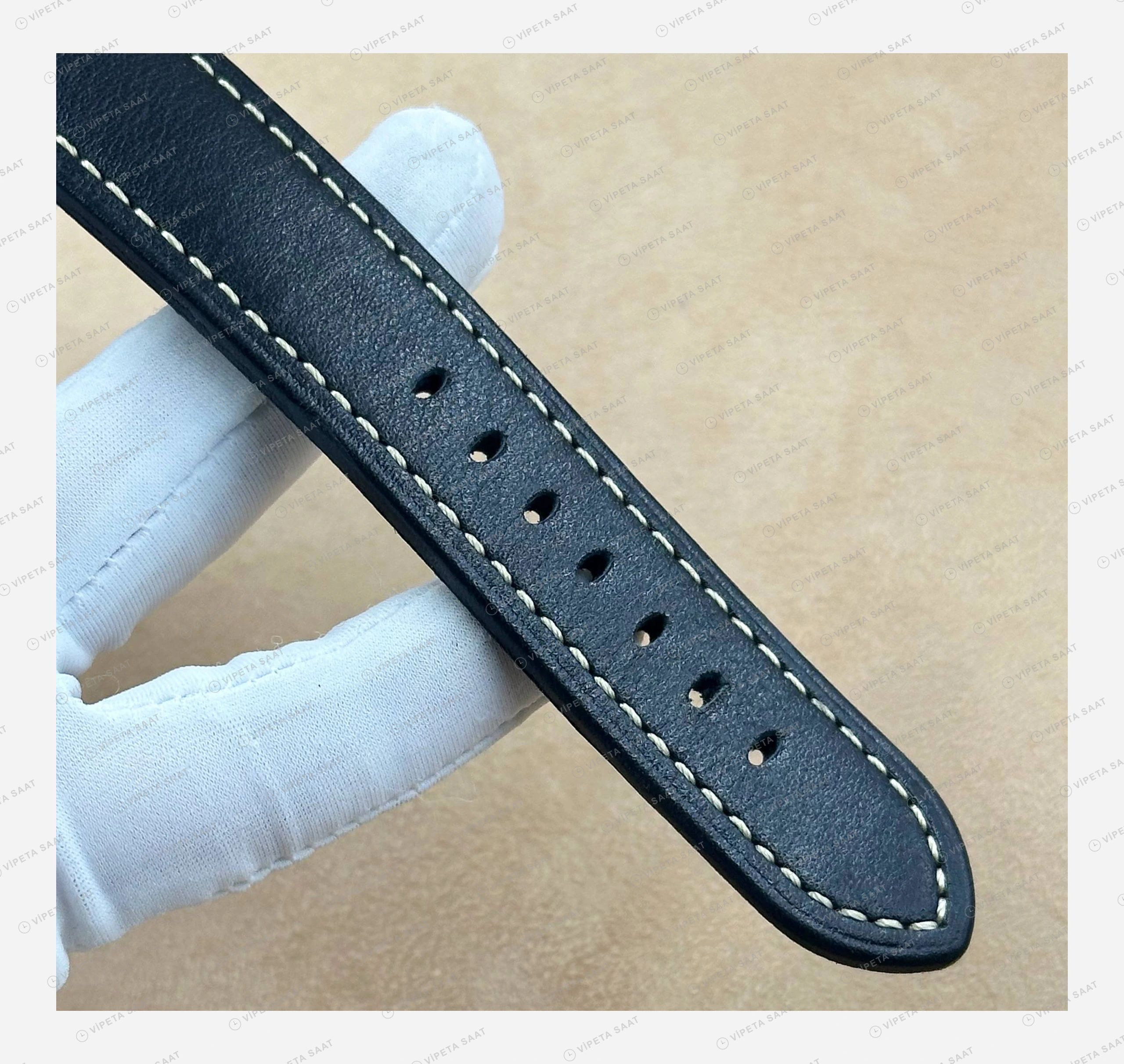 Panerai 44 mm PAM01312 Luminor Marina Siyah Kadran Deniz 4 Super Clone ETA Eta Saat detay 6