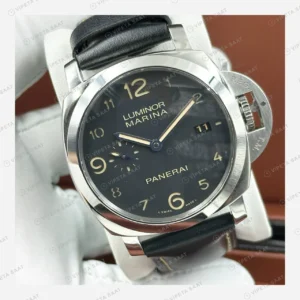 Panerai 44 mm PAM01312 Luminor Marina Siyah Kadran Deniz Super Clone ETA Eta Saat karşıdan görünüm