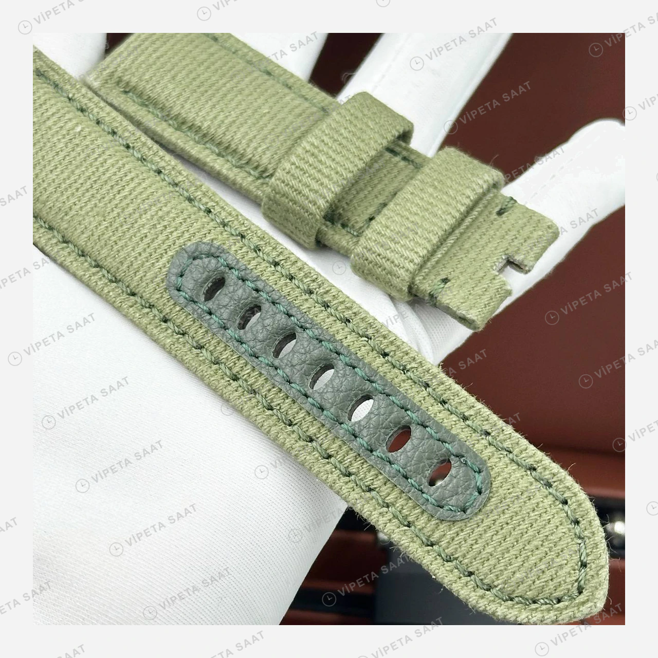 Panerai 44 mm PAM01312 Luminor Navy Seals Siyah Kadran Super Clone ETA Eta Saat detay 6