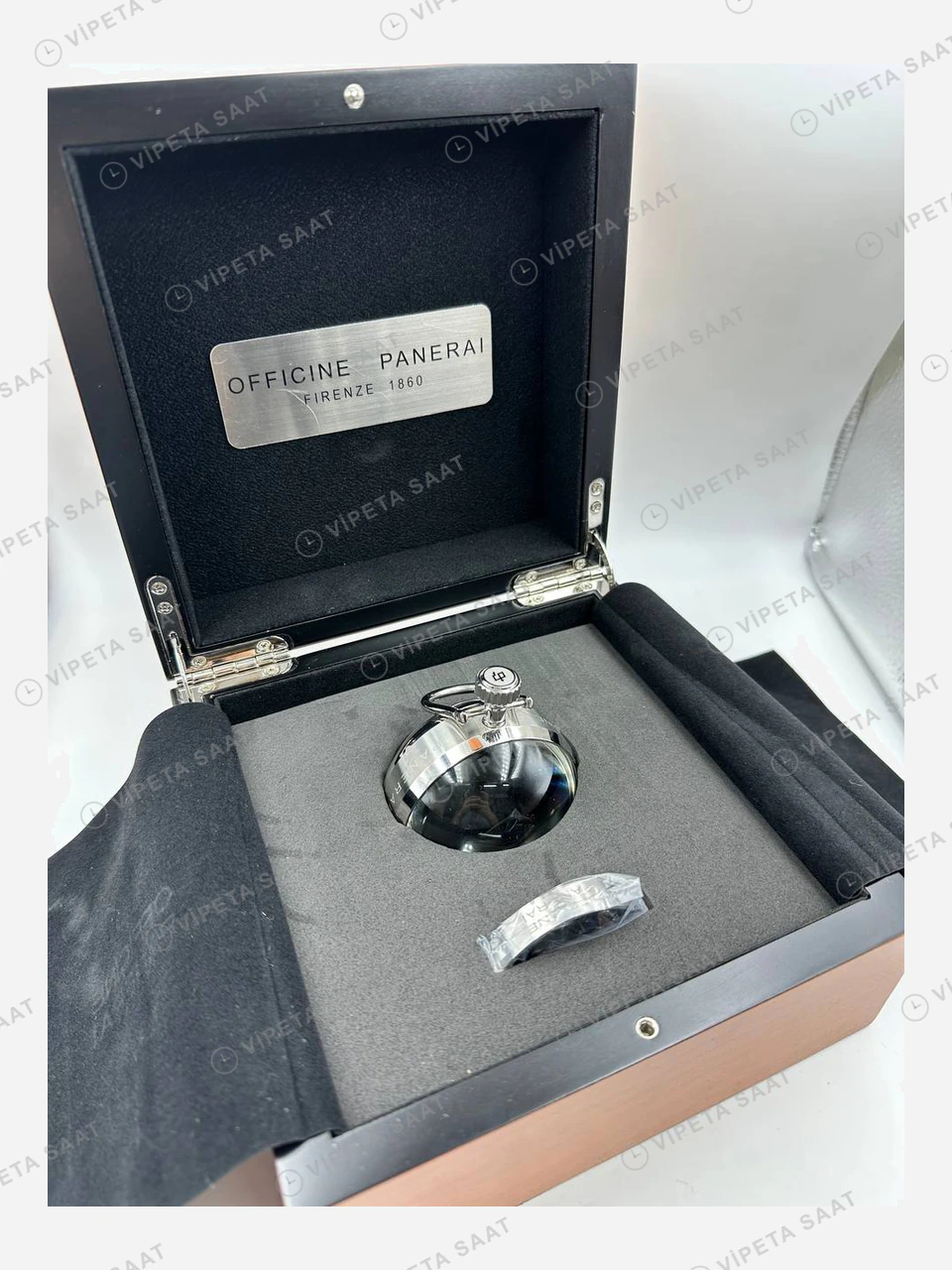 Panerai 44 mm PAM01312 Pocket Watch Cep Saati Çelik Super Clone ETA Eta Saat detay 7