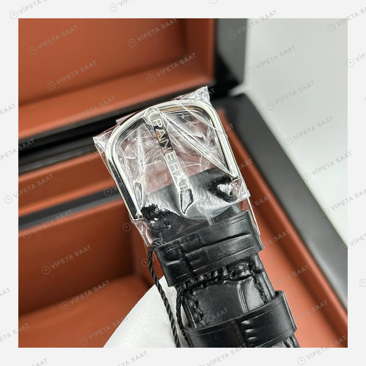 Panerai 45 mm PAM01294 Radiomir Siyah Kadran Deri Kordon Super Clone ETA Eta Saat detay 6
