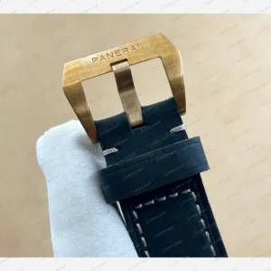 Panerai 47 mm PAM01074 Submersible Bronzo Mavi Kadran Usta Super Clone ETA Eta Saat karşıdan görünüm