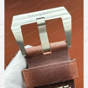 Panerai 47 mm PAM01074 Submersible Bronzo Siyah Kadran Klasik Super Clone ETA Eta Saat karşıdan görünüm