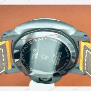 Panerai 47 mm PAM01616 Luminor Karbon Siyah Kadran Klasik Super Clone ETA Eta Saat karşıdan görünüm
