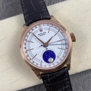 Rolex Cellini Beyaz Super Clone ETA Saat karşıdan görünüm