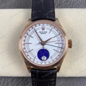 Rolex Cellini Beyaz Super Clone ETA Saat yan görünüm