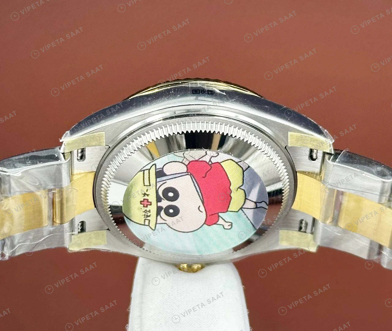 Rolex Datejust 126233 41 mm fluted Yeşil Kadranlı Pırlanta Super Clone Eta Saat detay 4