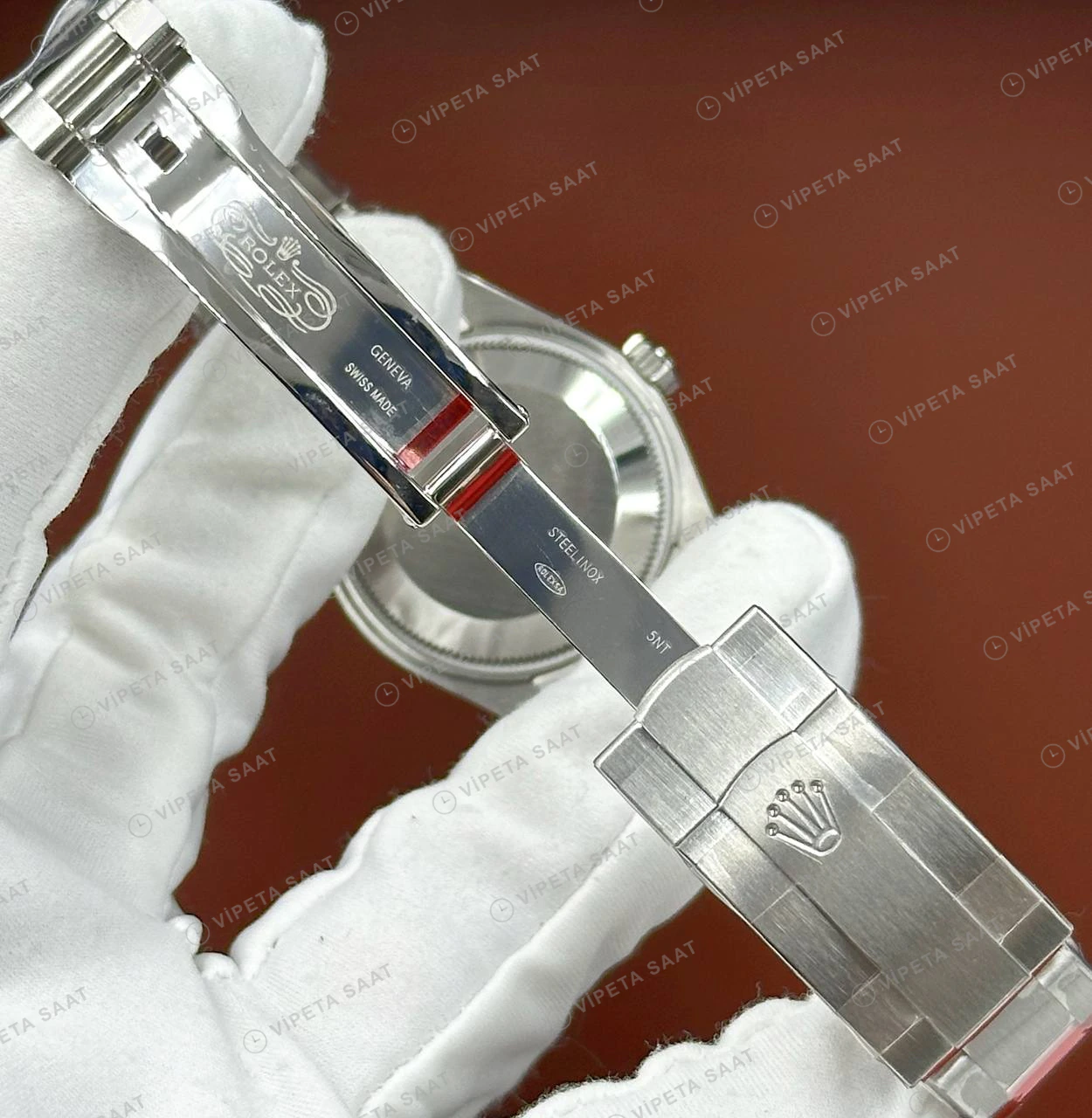 Rolex Datejust 126234 41 mm celebration Celebration Kadranlı Jubilee Super Clone Eta Saat detay 5