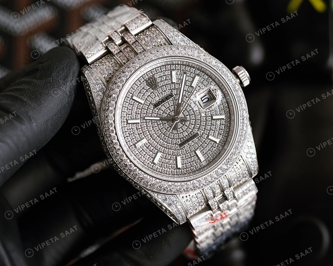 Rolex Datejust 126300 Super Clone ETA Saat detay 11