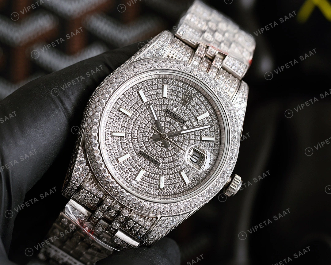 Rolex Datejust 126300 Super Clone ETA Saat yan görünüm