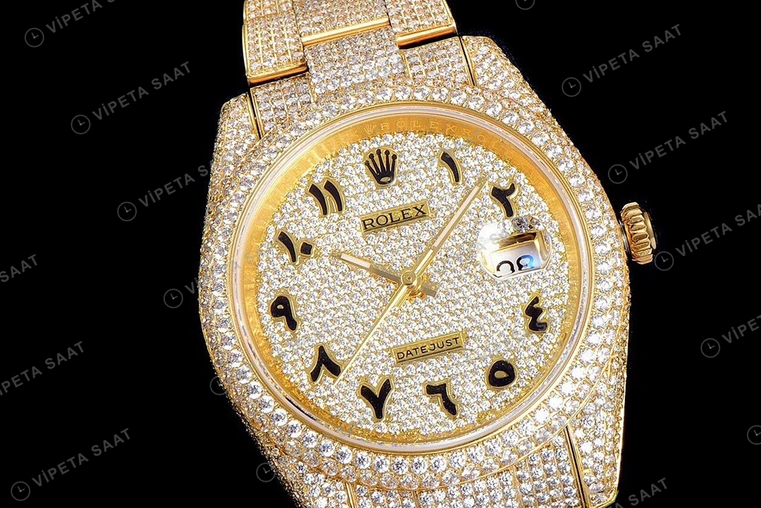 Rolex Datejust 126333 Super Clone ETA Saat detay 10