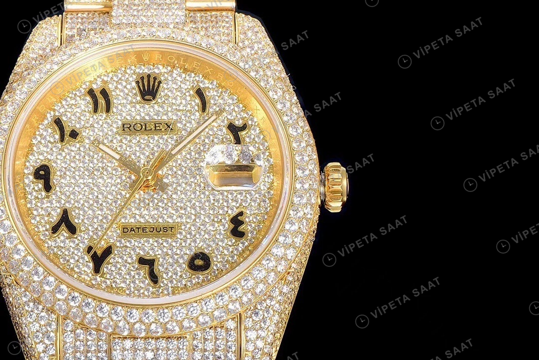 Rolex Datejust 126333 Super Clone ETA Saat detay 11