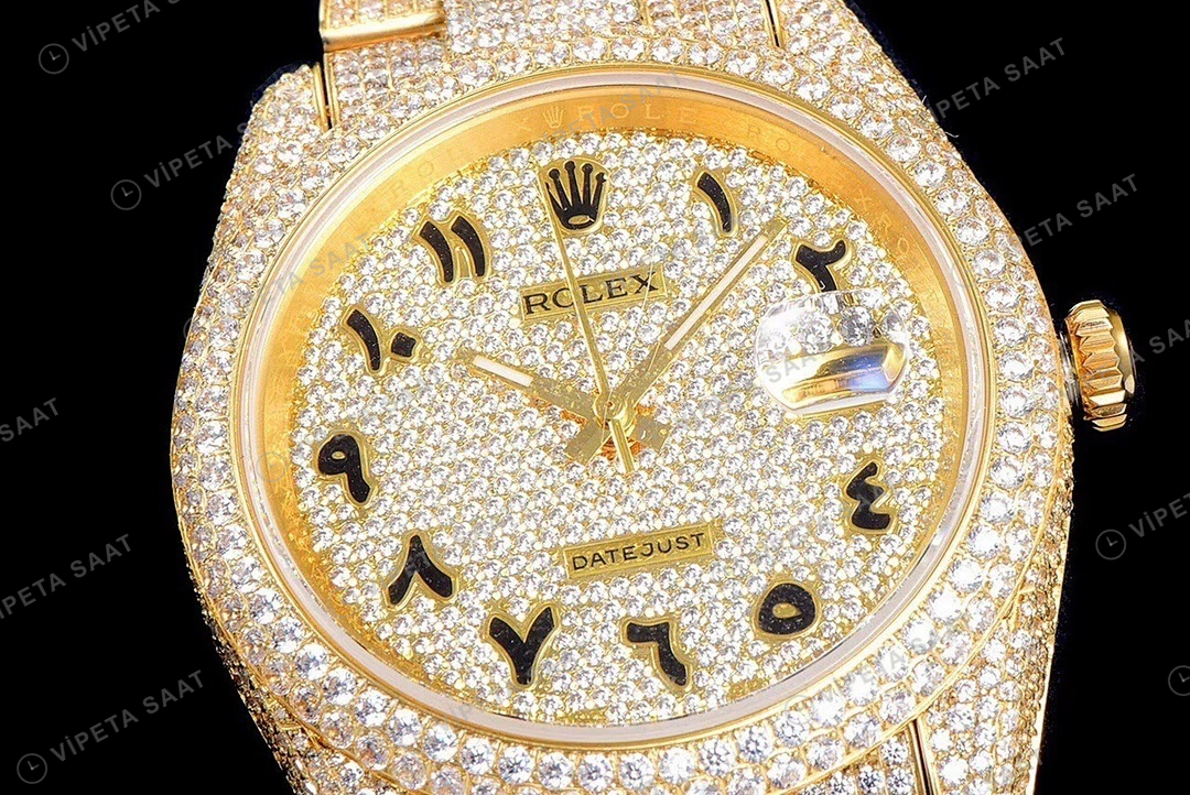 Rolex Datejust 126333 Super Clone ETA Saat detay 3