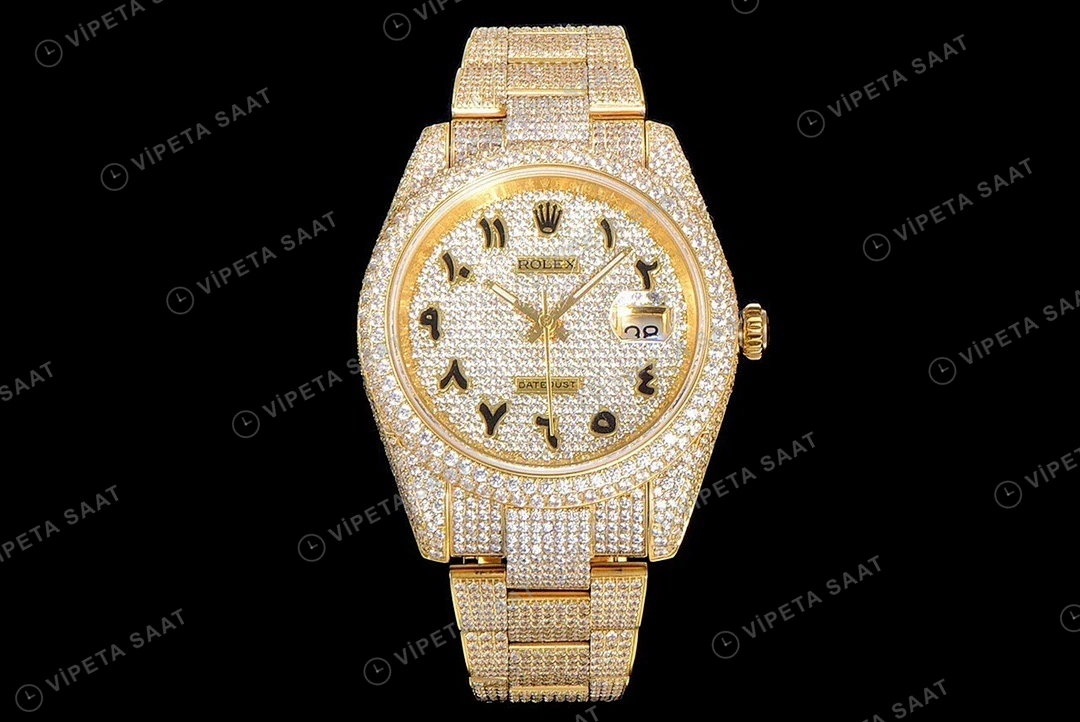 Rolex Datejust 126333 Super Clone ETA Saat detay 5