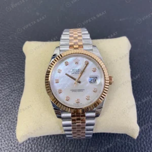 Rolex Datejust Sedef 41mm Super Clone ETA Saat detay 3