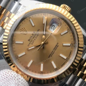 Rolex Datejust Super Clone ETA Saat karşıdan görünüm
