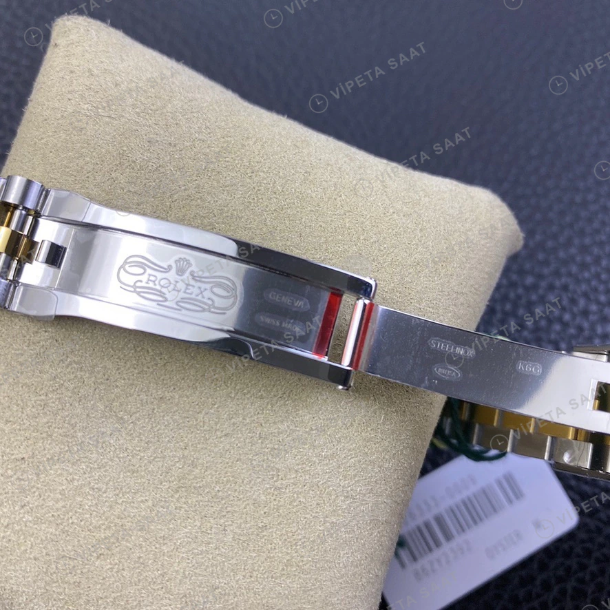 Rolex Datejust Siyah Super Clone ETA Saat detay 4
