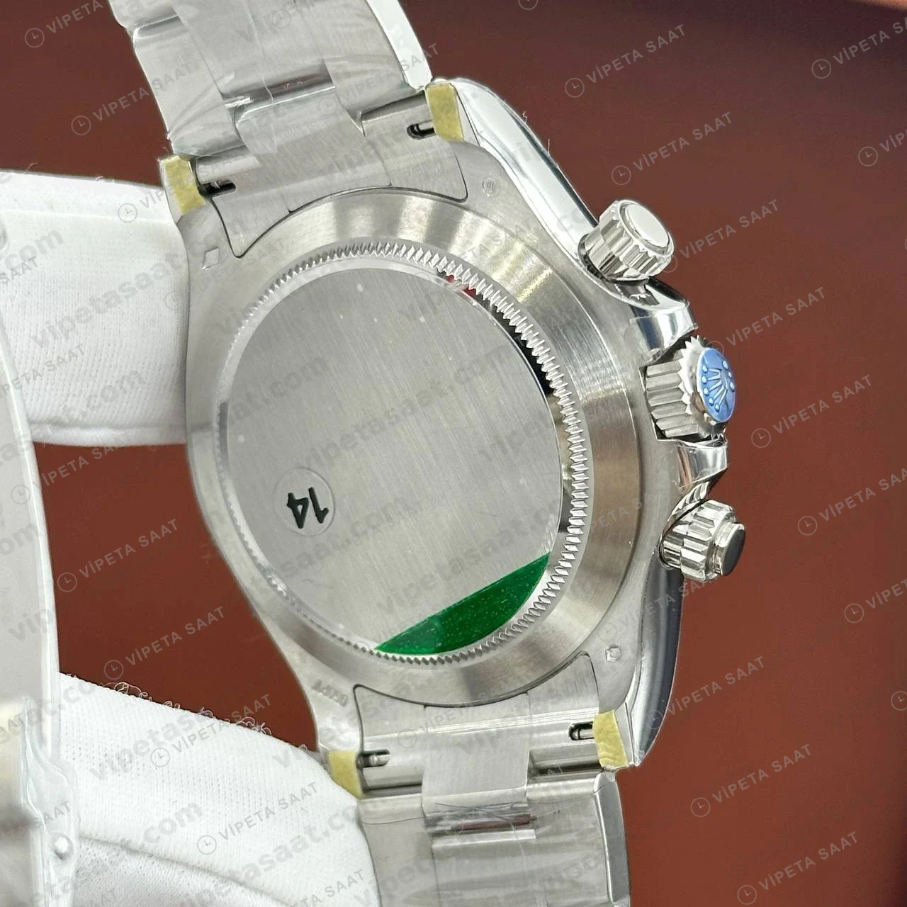 Rolex Daytona 116506 40 mm Buz Mavi Kadranlı 2 Super Clone Eta Saat detay 3