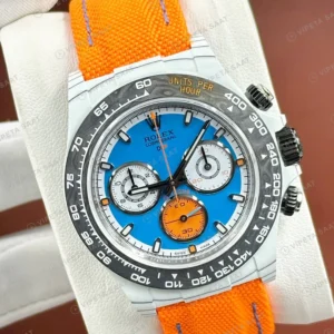 Rolex Daytona 116506 40 mm Buz Mavi Kadranlı 5 Super Clone Eta Saat detay 5