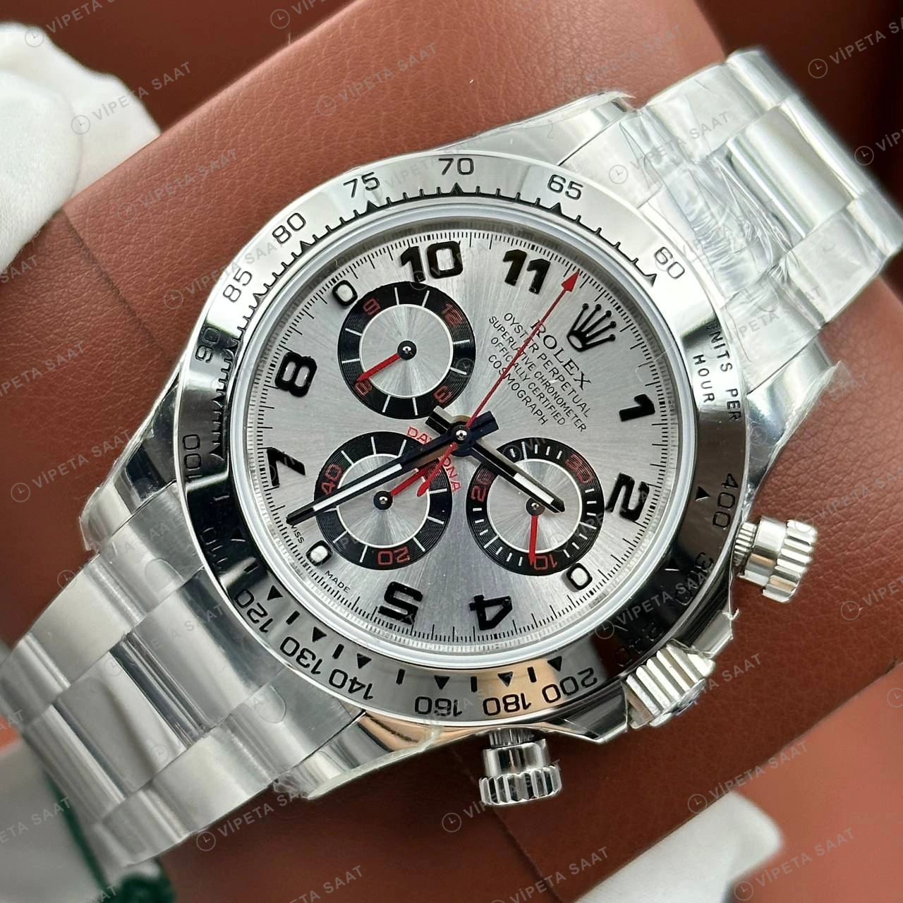 Rolex Daytona 126500LN 40 mm Beyaz Kadranlı 11 Super Clone Eta Saat detay 4