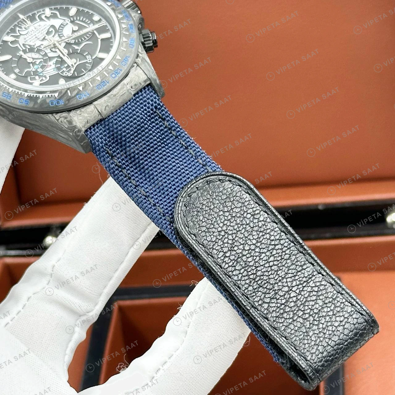 Rolex Daytona 126500LN 40 mm Iskelet Kadranlı 2 Super Clone Eta Saat detay 5